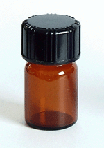 Amber Bottle 5/8 dram 1dozen