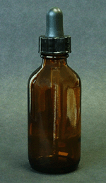 Amber Bottle, 2oz each