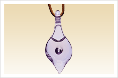 Australian Bush Glass Pendants