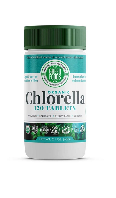 Organic Chlorella 120 tabs Organic Chlorella 120 tabs