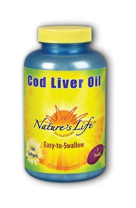 Cod Liver Oil 180 gels