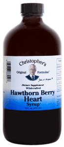 Hawthorn Berry Heart Syrup 16oz