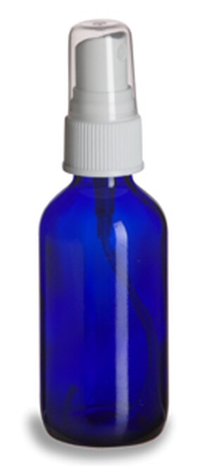 Cobalt Blue Bottle 4oz Spray